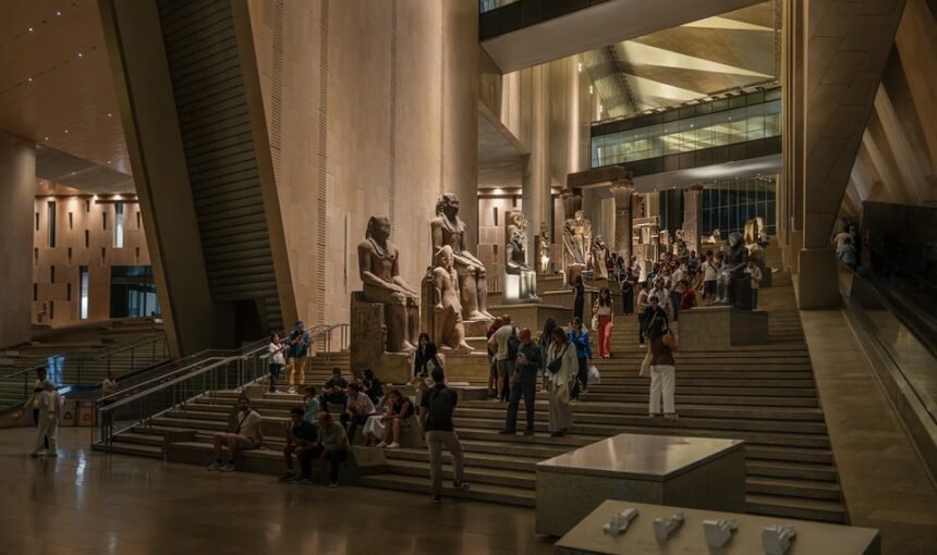 The Giza Pyramids and the Grand Egyptian Museum