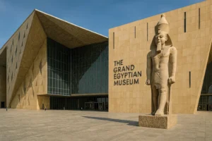 Grand Egyptian Museum in Cairo, Egypt