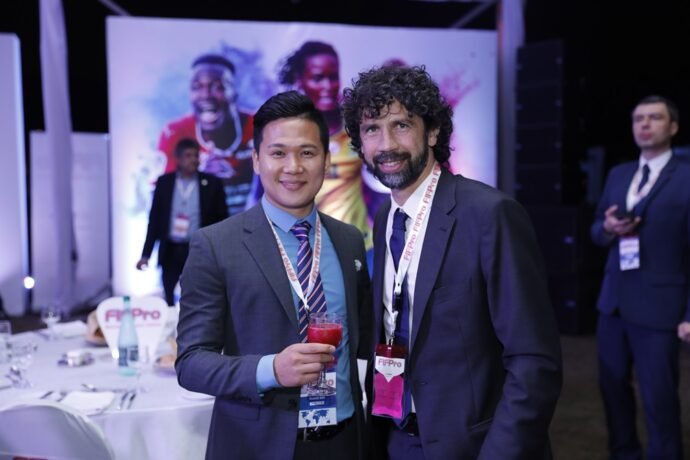 White Sky Travel hosting international delegates at FIFPro event and Giza Pyramids.