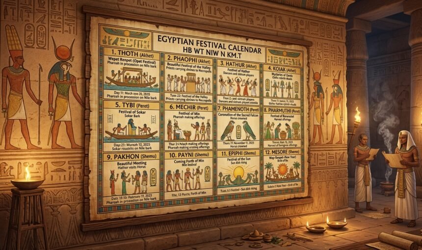 Egyptian Festival Calendar