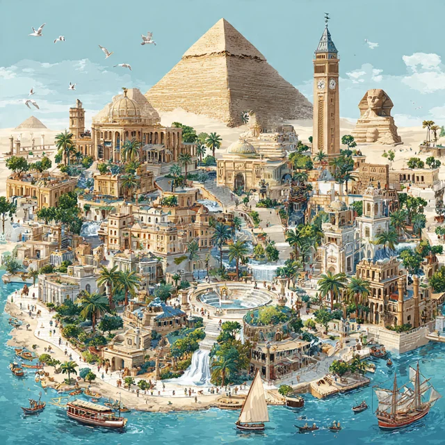 Egypt Travel Guide featuring Cairo, the Giza Pyramids, Luxor, Aswan and Red Sea destinations